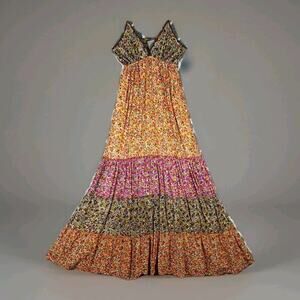 Floral Multicolor Maxi Dress